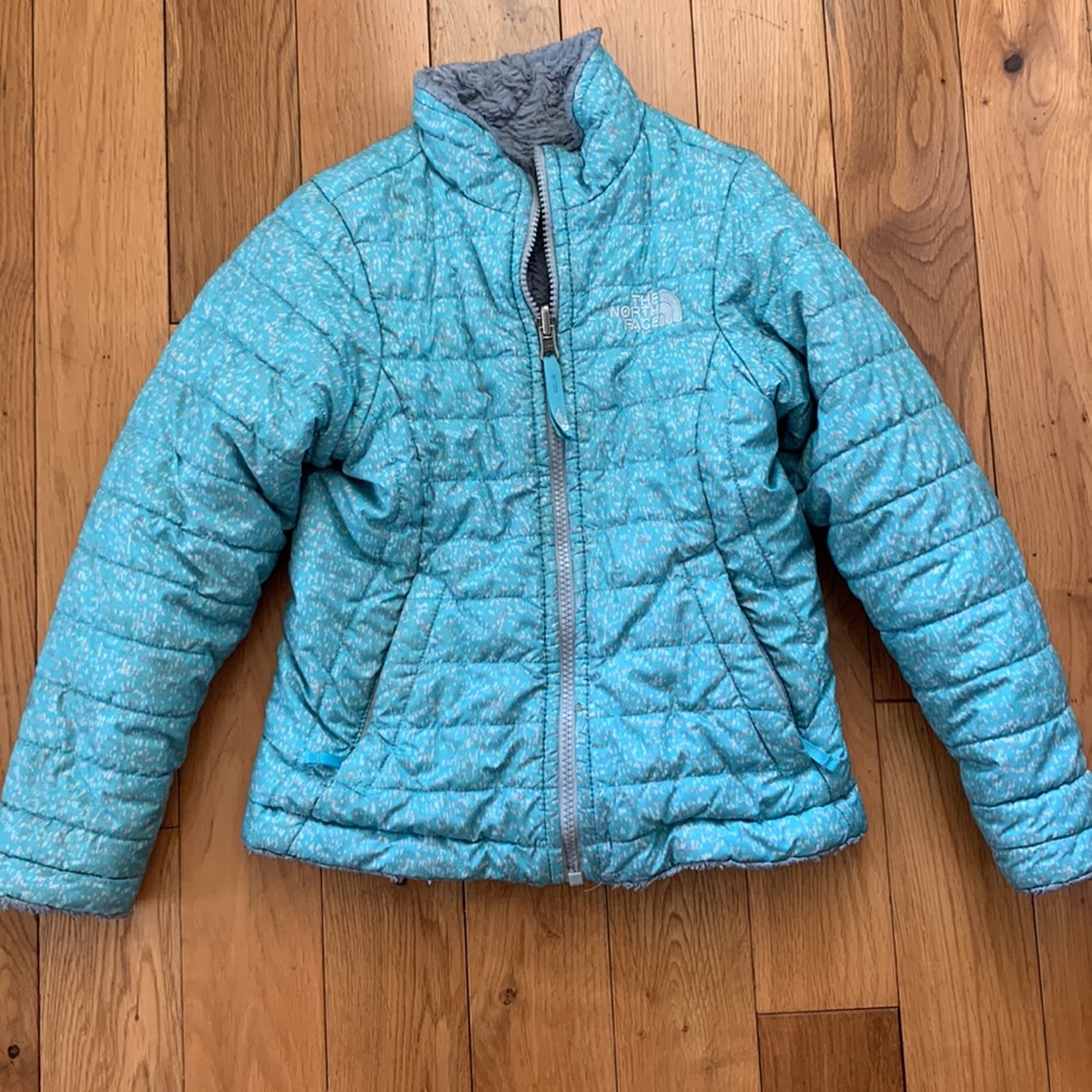 North Face reversible coat size extra small